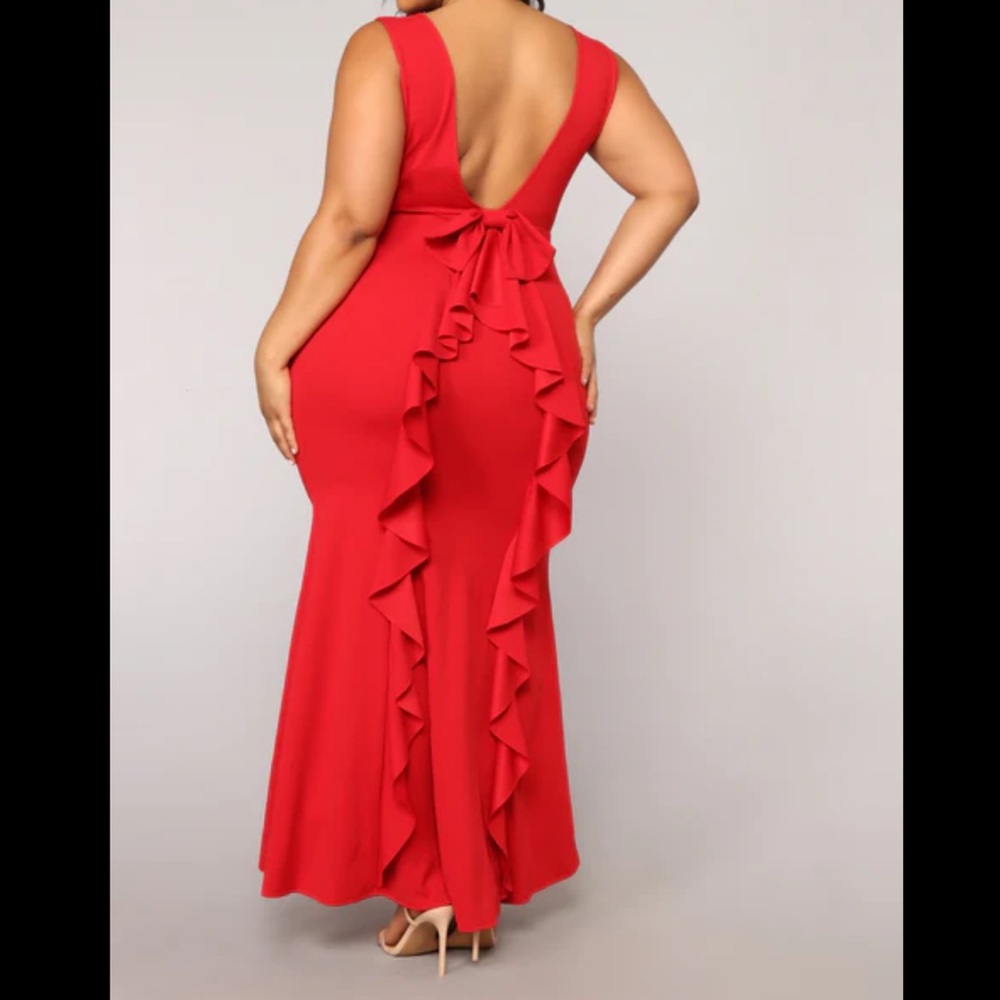 Such A Lady Ruffle Dress - Picture 4 of 8